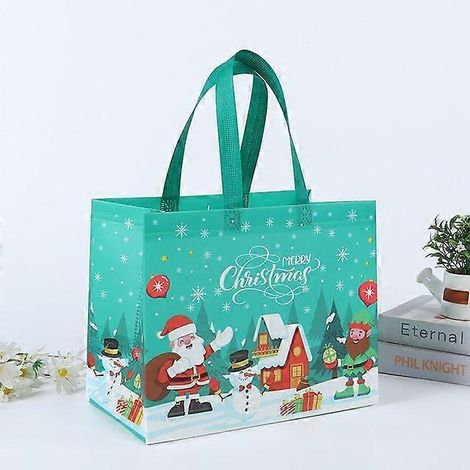 Sac cadeau de Noël Père Noël Bonhomme de neige Bonbons Emballage cadeau Joyeux Noël Décoration intérieure Navidad Noel Nouvel An 14 (1/5)