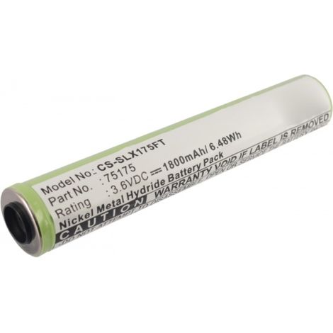 Batterie 3.6V 1.8Ah NiMh pour lampe Pelican M9