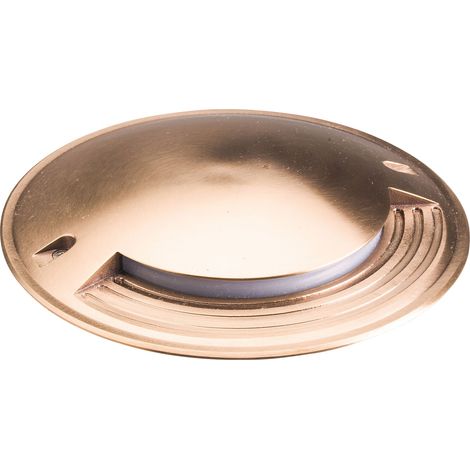 Encastré de sol extérieur ZEPH 3 24V déflecteur simple bronze 4000K 6x2W - EUROPOLE - 55361DSBR