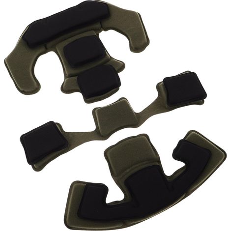 Kit de Rembourrage pour Casque 1 Set, Doublure en Mousse à Mémoire  Flanelle, Coussinets Amovibles, Installation Simple, Légère Protection Amortissante (1/5)