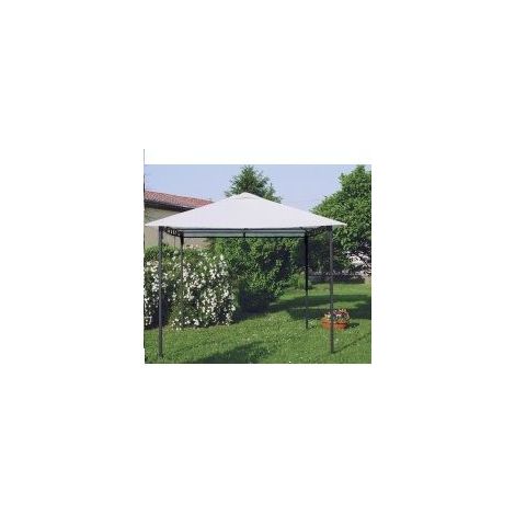 GAZEBO 3X3 IN METALLO CON COPERTURA (1/7)