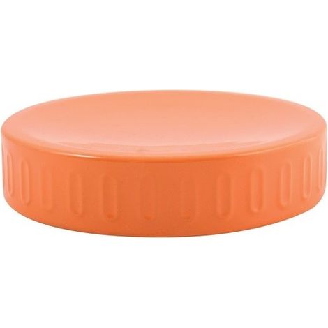 Jabonera Acero HABANA Naranja MSV