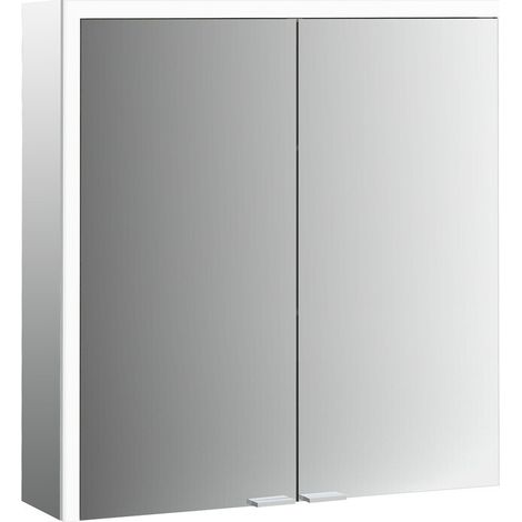 emco prime 3 armoire de toilette, 800mm, 2 portes, modèle (1/5)