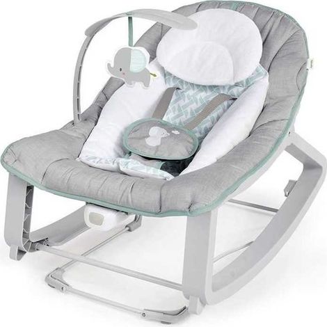 Ingenuity Keep Cozy Baby-Schaukel Grau (1/3)