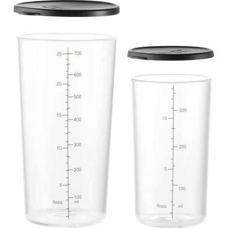 ESGE Becherset Glas zu Zauberstab 700 und 400 ml (1/4)