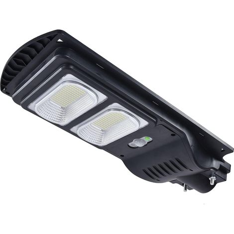 Nannigr 500w Solaire Exterieur Lampadaire-234 LED DéTecteur de Projecteur LED Jardin Lampe avec TéLéCommande 6500k 10000lm Blanc Froid IP65 Impermable Pour Rue Garage Éclairage public (1/5)