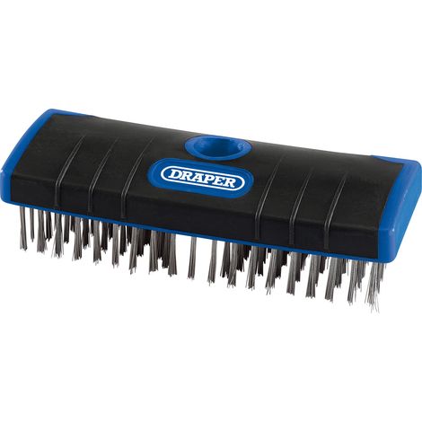 Draper Stainless Steel Bristle Scrub Brush (180mm) (17189) (1/5)
