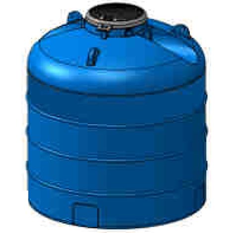 Serbatoio da esterno per acqua panettone rototec lt. 300 polietilene
