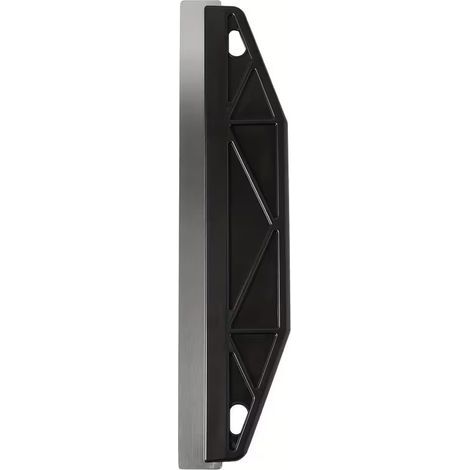 Grattoir à papier peint en acier inoxydable, noir, 30 × 7 cm, 1 pièce Couteau utilitaire, couteau à mastic, truelle à manche en plastique (1/5)