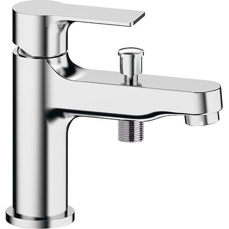 Miscelatore monocomando lavabo/vasca con deviatore integrato, senza kit doccia
