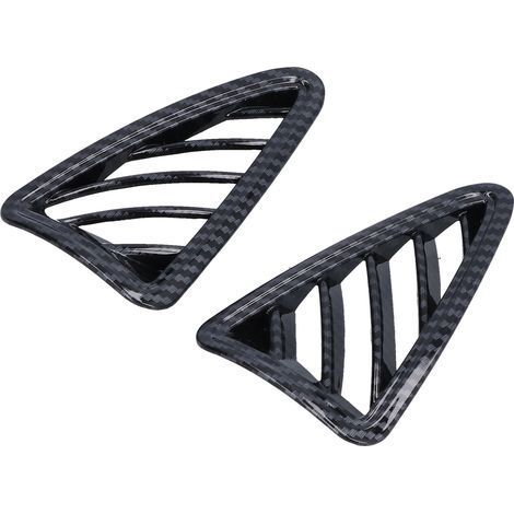 2 Lufteinlassblenden aus Kohlefaser für Mazda CX-3 (2017–2018), Carbon-Optik, oberer Ersatz, 2-teiliges Set (1/5)