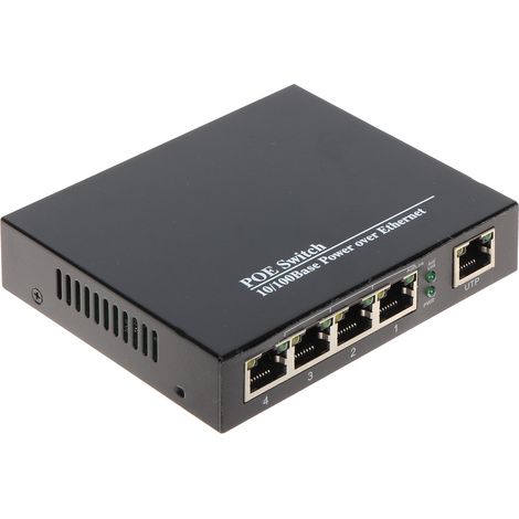 Conmutador POE SPS-4P/1 de 5 puertos (1/4)