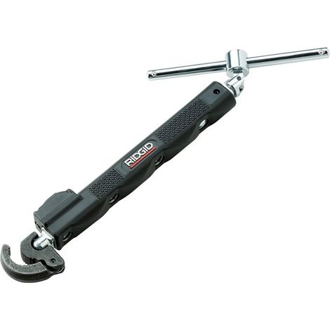 2017 Telescopic Basin Wrench with Led Work Light 12-32mm Capacity RID46753 (1/2)