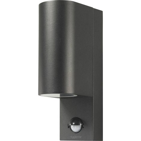 Sygonix SY-6028440 Applique LED extérieure avec détecteur de mouvement GU10 noir V915573
