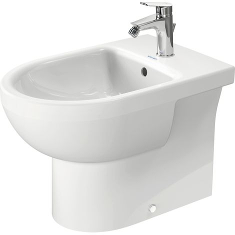 Duravit No.1 Bidet au sol, avec trop-plein, 1 trou pour robinet, (1/3)
