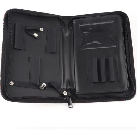 Sac de rangement étanche pour outils de coiffure, ciseaux, peigne et autres outils de barbier. (1/5)
