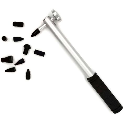 Marteau de réparation de bosses, outils de réparation en aluminium et têtes en nylon (1/5)