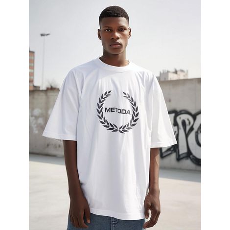 Camiseta Method Sport Laurel blanca de manga corta extragrande, talla XL (1/5)