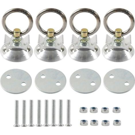 kits de boulons d'ancrage, système d'arrimage en L, kit d'arrimage pour rails (1/4)