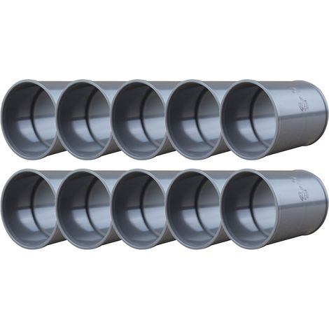 10 manchons d'évacuation Ø50 mm avec butée - First Plast (1/4)