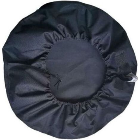 Housse Roue De Secours - Etanche Anti Poussiere Neige - Pour Remorque SUV - Diametre 66 Cm - Noir (1/5)