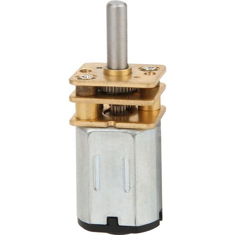 6-mm-Metallgetriebemotor, leise, hohes Drehmoment, 600–2000 U/min, 6 V DC (1/5)