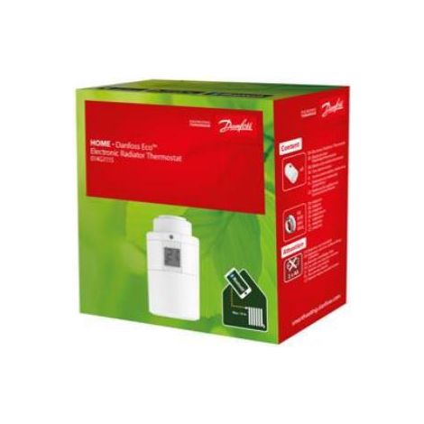 ¿CABEZAL TERMOSTÁTICO INALÁMBRICO ECO DE DANFOSS? 014G1115 ELECTRÓNICA 1 PZA(S)