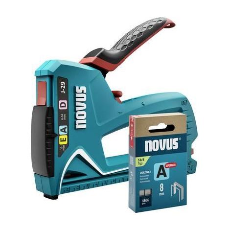 Novus J-29 Handheftgerät Silber für Bricolage