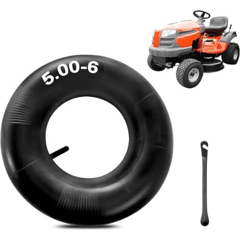 13x5.0-6 Chambre à air avec valve TR-13, chambre à air de rechange pour diable, chariot, scooter de mobilité, tondeuse à gazon, brouette, pneu de roue