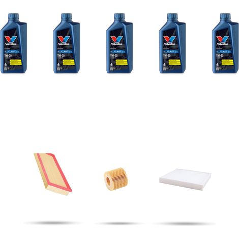 Kit tagliando 3 FILTRI e 5L OLIO compatibile con Toyota C-HR 2.0 109kw Dal 2016 (1/5)