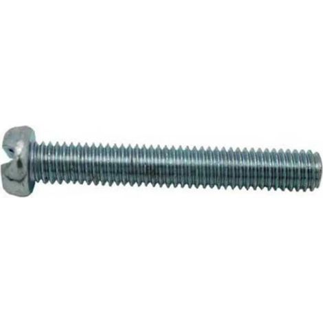 Schraube stoker cylindrical head screw verzinkt Gewinde 14 Stück