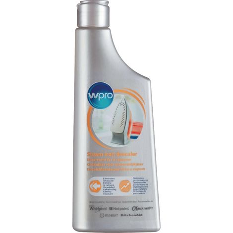 Détartrant Liquide Pour Fer à Repasser Et Centrale Vapeur - Flacon De 250 Ml - Wpro (1/2)