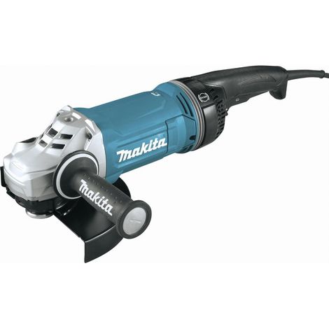 Makita – Meuleuse 230 mm 2700W – Vitesse à vide 6600 tr/min – Protection anti retour kick-back – Démarrage progressif