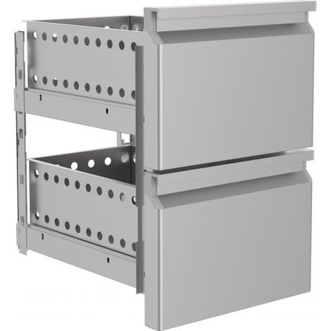 Bloc Tiroirs 1/2 pour Table Réfrigérée - Combisteel (1/2)