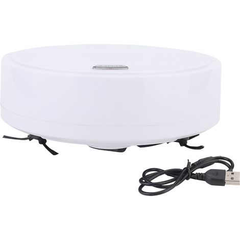 Robot Aspirateur - Moteur À Suction Haute Puissance - Rechargeable USB - Évite Automatiquement Les Obstacles - Autonomie 60 Min - Pour Maison Intérieure - 1 Pièce (1/5)