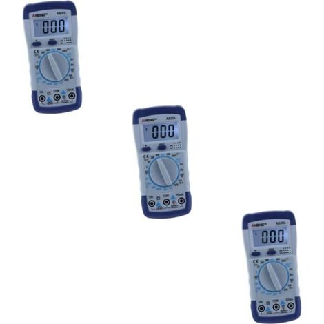 Pile pour Multimètre Numérique Portable A830L Équipement de Test Électronique Voltmètre (1/4)
