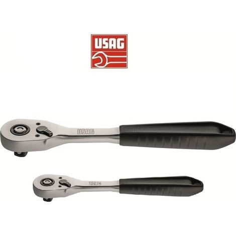 Usag 237 JS 1/2 1/4 chiave a cricchetto reversibile con testa ribassata - 1/4" (1/5)