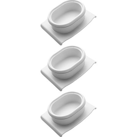 Support de Sécurité Alimentaire 3pcs Protège-main Multifonction en Pp pour Légumes et Viandes, Protection des Mains Sûre Cuisine, Accessoire Simple et Pratique (1/5)
