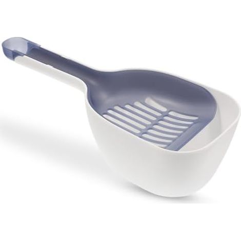 Pelle à litière pour chat TEMPNAP avec filtre amovible et tamis, durable et légère, multicolore, pour un nettoyage facile de la maison. (1/5)