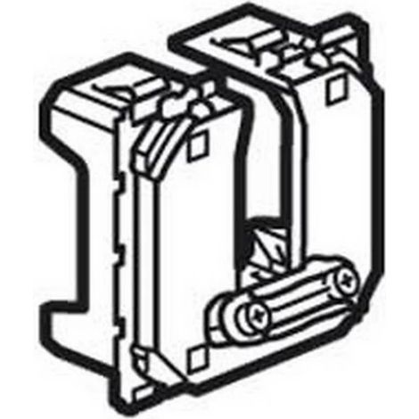 Legrand 067181 - Céliane cable outlet - supplied with cable clips