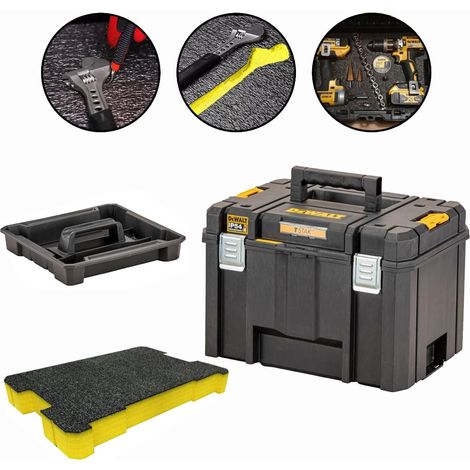 Dewalt DWST83346-1 TSTAK 2.0 VI Deep Tool Storage Case + 50mm Shadowfoam Insert (1/5)