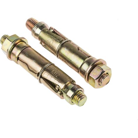 Bouclier d RS PRO, en Acier au carbone M12, 20mm x 75mm ( Prix pour Sachet de 10 )