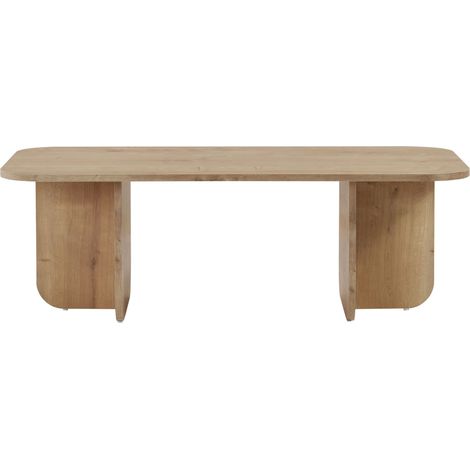 Tavolino in legno "Akira" 120 x 60 x 41 cm - Rovere zaffiro