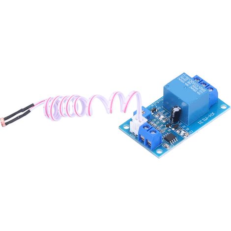 Module relais de commande d'éclairage avec contrôle automatique de la luminosité, installation facile, module photorésistance pour la détection de l'éclairage public (12V) (1/5)