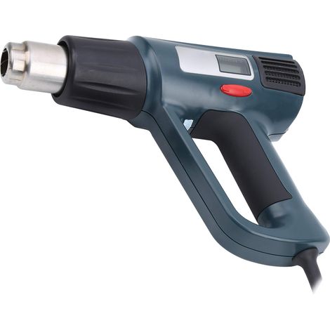 Pistola ad aria calda, 2000 W 220 V, ventilatore, pistola per saldatura, con display digitale LCD e temperatura regolabile, per decorazione e manutenzione (spina UE) (1/5)