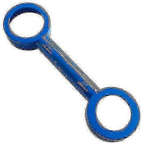 Outil de nettoyage pour rouleau à peinture - protège-pinceau facile à utiliser pour un nettoyage rapide (bleu, 1 pièce) (1/5)