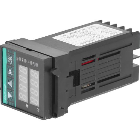 Régulateur de température PID numérique intelligent, thermostat à relais AC220V, contrôleur de chauffe précision, sortie contact 220V, boîtier DIN, 1 pièce. (1/5)