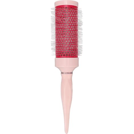 Brosse ronde anti-statique à ions négatifs pour séchage rapide et massage du cuir chevelu - 26x4.7x4.7cm (1/5)