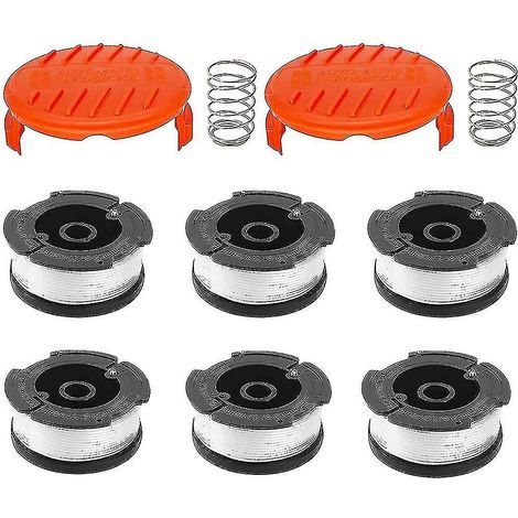 Carrete + paquete de 6 cables, compatible con desbrozadoras. (1/4)