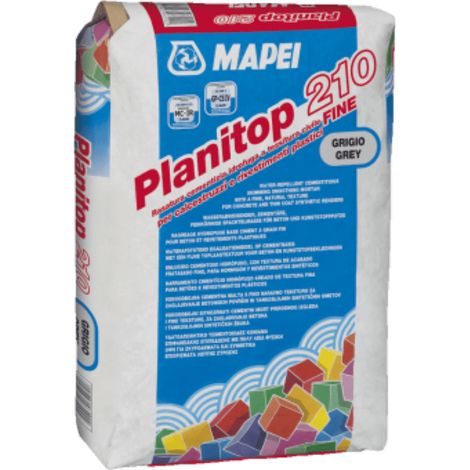 PLANITOP 210 GRIGIO SACCHI DA 25 KG CAD SET 4 PEZZI - MAPEI